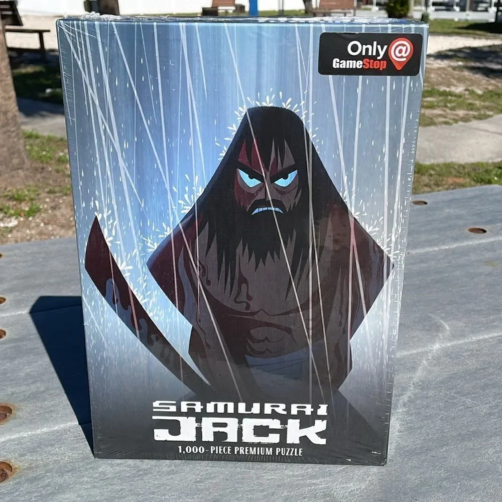 Samurai Jack “Fury” 1000 Piece Premium Puzzle , Puzzle Size 19.25” x 26.625